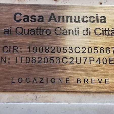 Casa Annuccia Ai Quattro Canti Di Citta Palermo Eksteriør billede