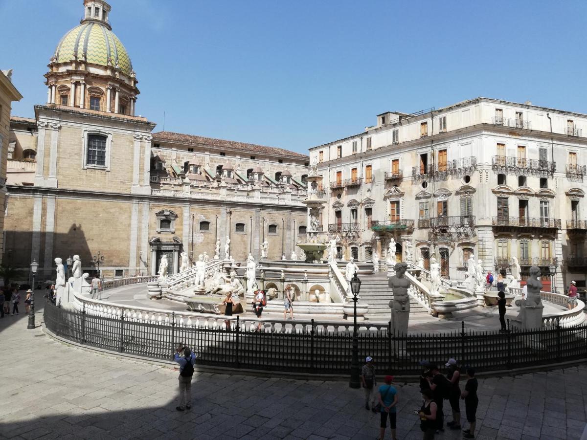 Casa Annuccia Ai Quattro Canti Di Citta Palermo Eksteriør billede